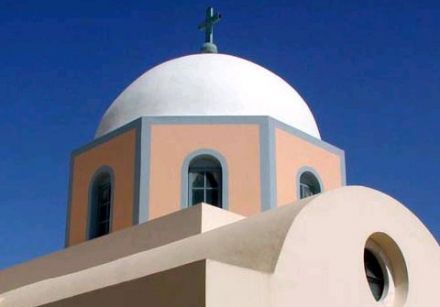 Santorin - 1re journée : Fira, Pyrgos, monastère de Profitis Ilias et Megalohori