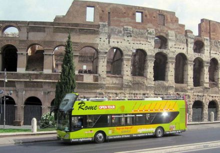 Rome... Amor... Vacances romaines 1ère journée : « Roma Tour » et déambulation pédestre