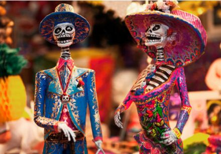 Dìa de Muertos - La Fête des morts du 30 octobre au 2 novembre est haute en couleurs et en traditions