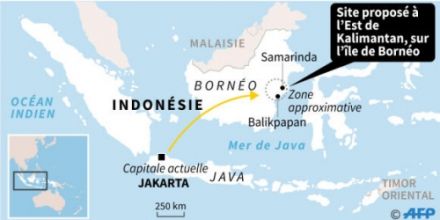 Indonésie - la capitale déménage sur l'île de Bornéo