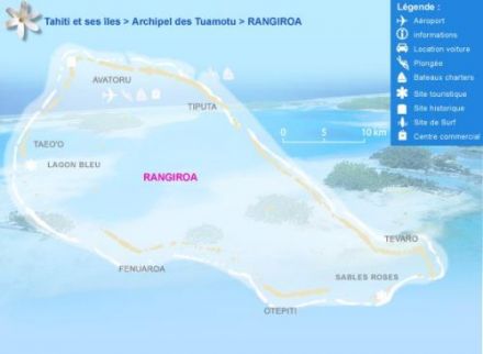 Rangiroa, le plus grand atoll de Polynésie