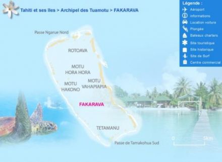Fakarava, le 2e plus grand atoll de Polynésie