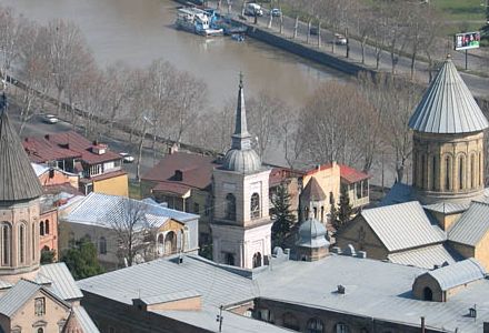 Tbilissi, capitale de la Géorgie