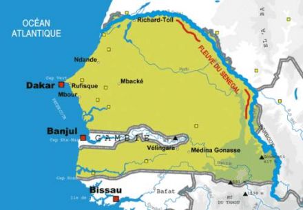 Le Sénégal à la carte