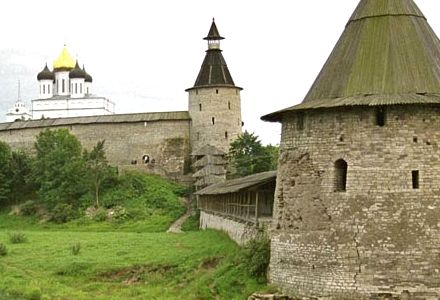 Pskov et ses murailles 